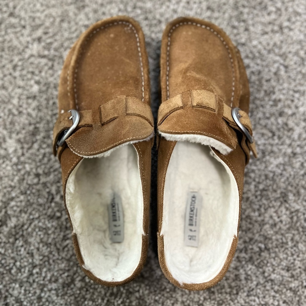 Birkenstock Buckley Shearling Moccasins size 42 (11-11.5)